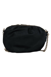 Current Boutique-Kate Spade - Black Nylon Mini Chain Strap Crossbody