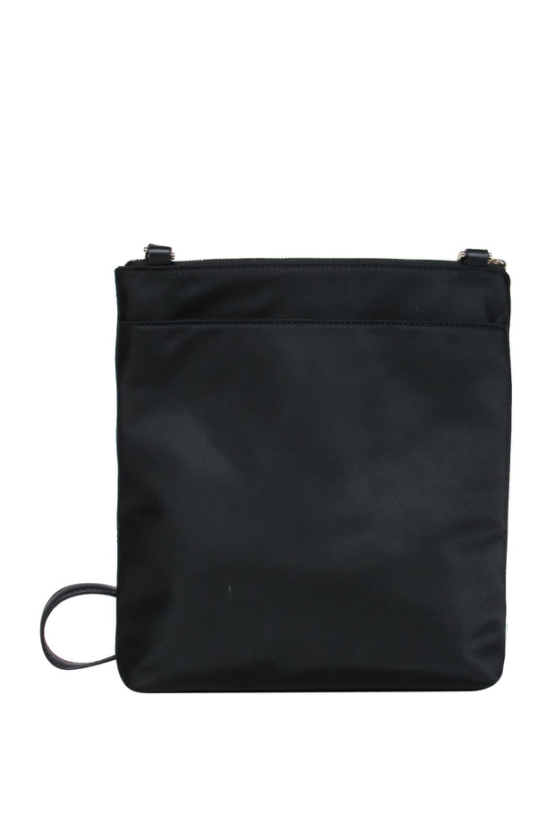 Current Boutique-Kate Spade - Black Nylon Small Square Crossbody Bag