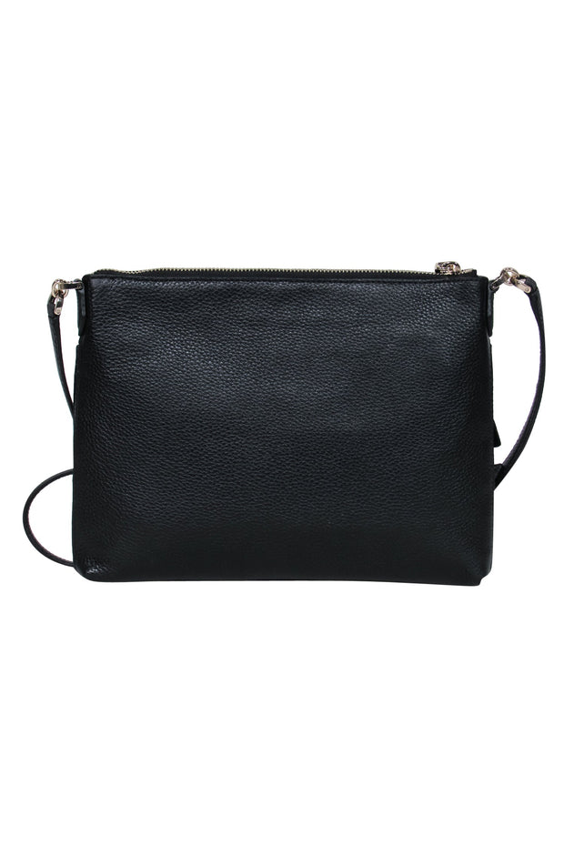 Current Boutique-Kate Spade - Black Pebbled Leather Crossbody Bag