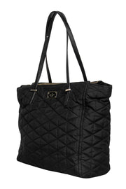 Current Boutique-Kate Spade - Black Quilted Tote