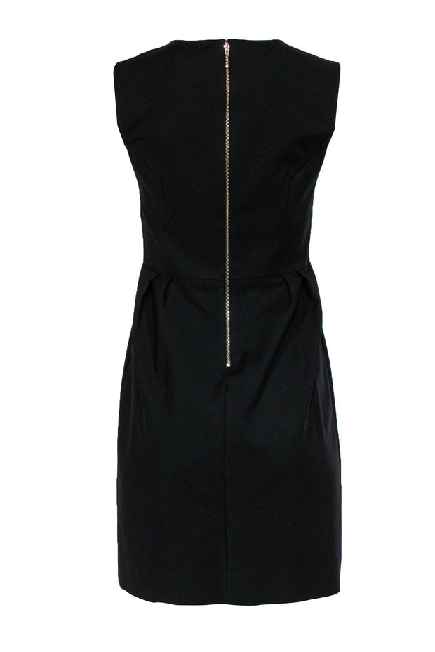 Current Boutique-Kate Spade - Black Sheath Dress w/ Bow Waist Sz 4