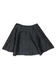 Current Boutique-Kate Spade - Black Shimmer Textured Flare Skirt Sz 4