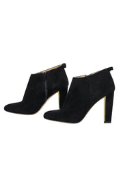 Current Boutique-Kate Spade - Black Suede Booties w/ Bow Sz 8