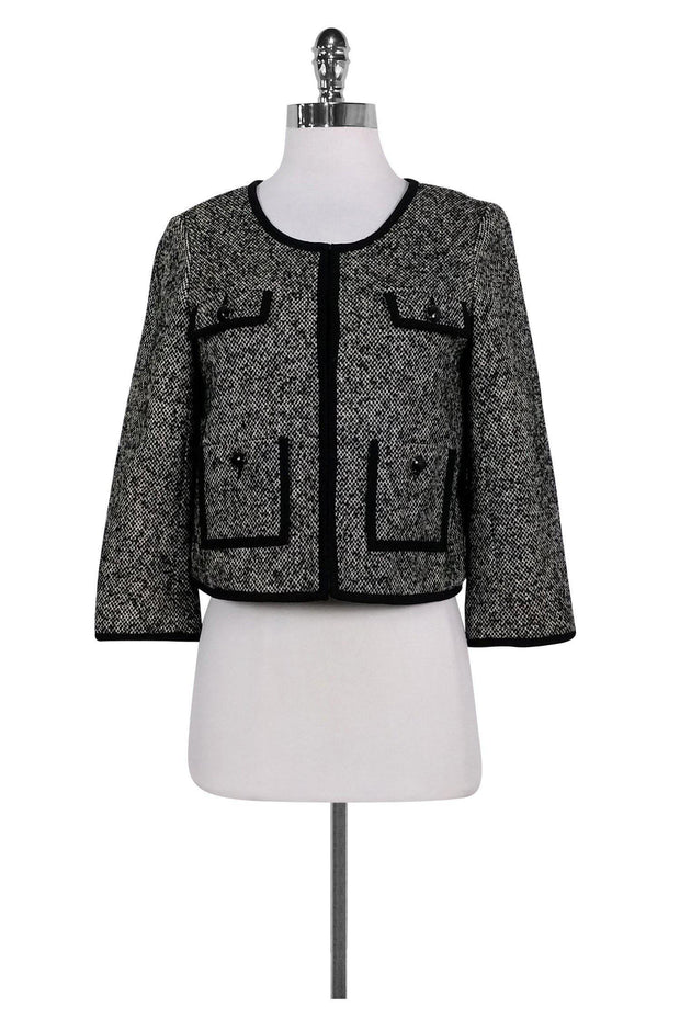 Current Boutique-Kate Spade - Black & White Blazer Sz 4