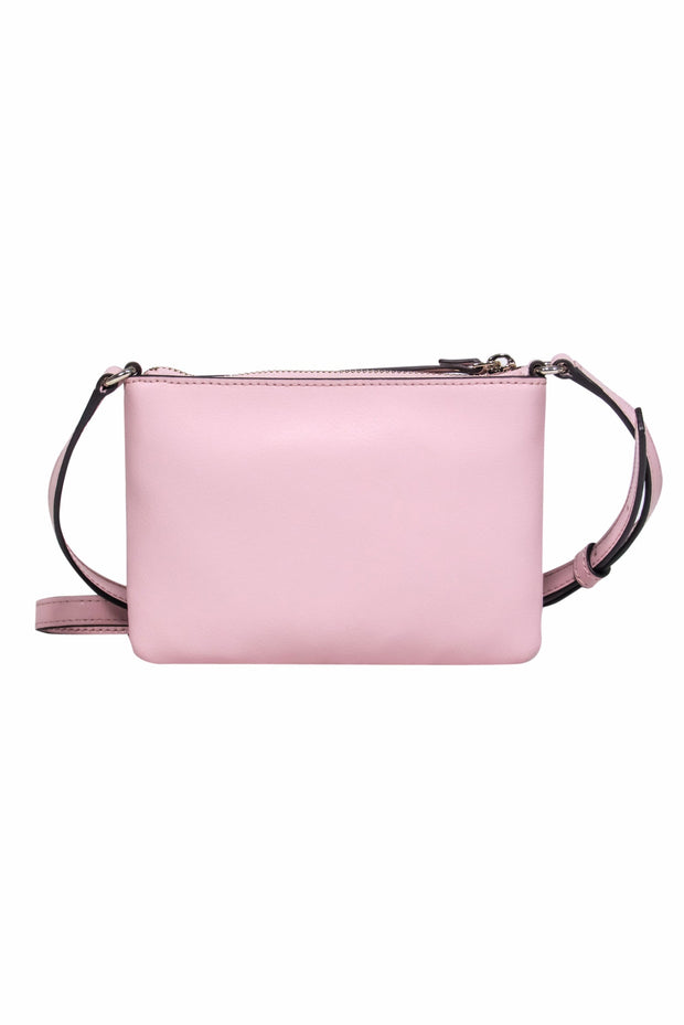 Current Boutique-Kate Spade - Blush Zipper & Fold-Over Crossbody