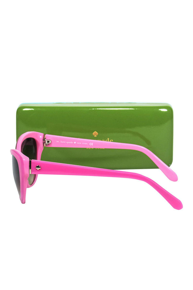 Current Boutique-Kate Spade - Bubblegum Pink Cat Eye Sunglasses