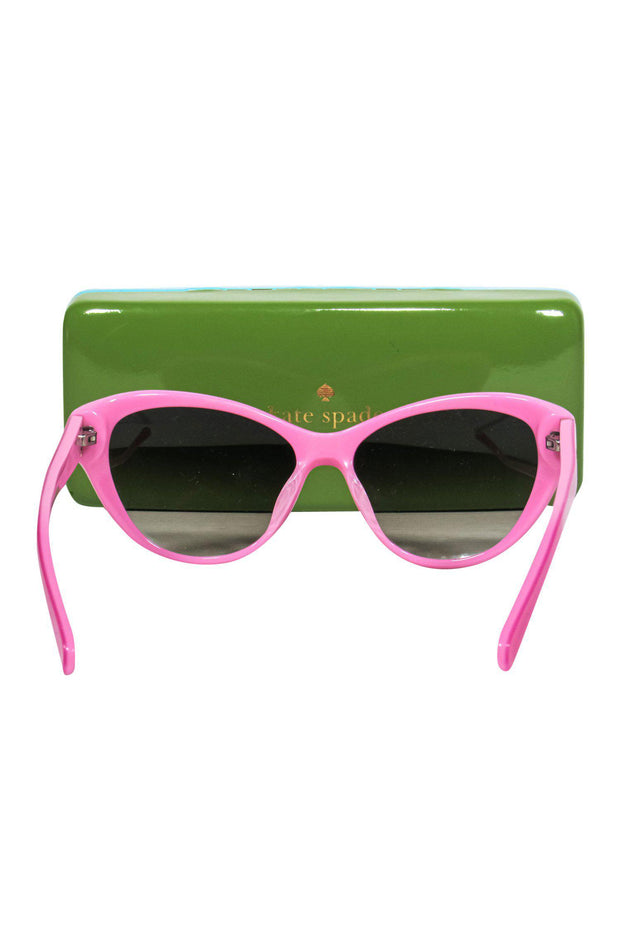 Current Boutique-Kate Spade - Bubblegum Pink Cat Eye Sunglasses