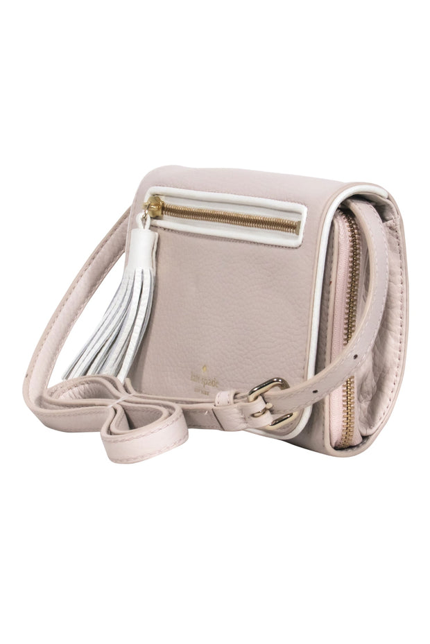 Current Boutique-Kate Spade - Cream Leather Crossbody