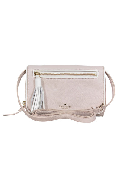 Current Boutique-Kate Spade - Cream Leather Crossbody