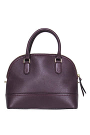 Current Boutique-Kate Spade - Dark Plum Pebbled Leather Satchel w/ Tassel