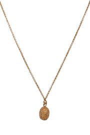 Current Boutique-Kate Spade - Gold-Toned Gem Hedgehog Pendant Necklace