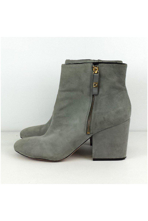 Current Boutique-Kate Spade - Grey Suede Booties Sz 10