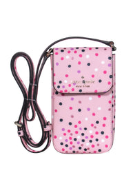 Current Boutique-Kate Spade - Light Pink Polka Dot Mini Crossbody Purse