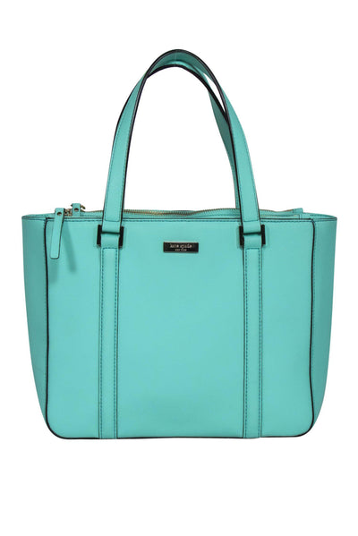 Current Boutique-Kate Spade - Mint Textured Leather Satchel