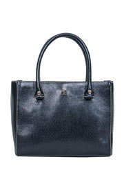 Current Boutique-Kate Spade - Navy Pebbled Leather Tote