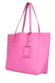 Current Boutique-Kate Spade - Pink Scallop Edge Tote Bag