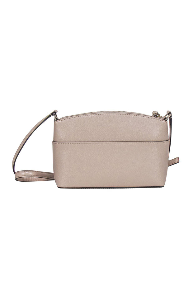 Current Boutique-Kate Spade - Pinkish Beige Smooth Leather Crossbody