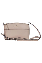 Current Boutique-Kate Spade - Pinkish Beige Smooth Leather Crossbody