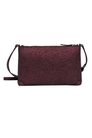 Current Boutique-Kate Spade - Plum Sparkle Crossbody Bag