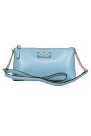 Current Boutique-Kate Spade - Robin Egg Blue Pebbled Leather "Declan" Crossbody