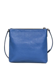 Current Boutique-Kate Spade - Smokey Blue Pebbled Leather Crossbody