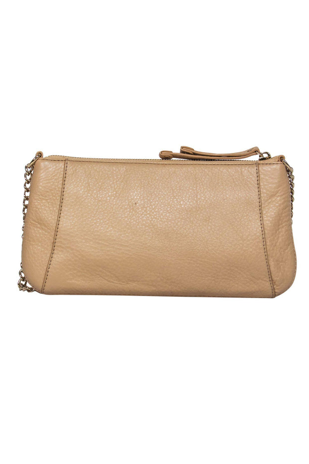 Current Boutique-Kate Spade - Tan Pebbled Leather Baguette Bag