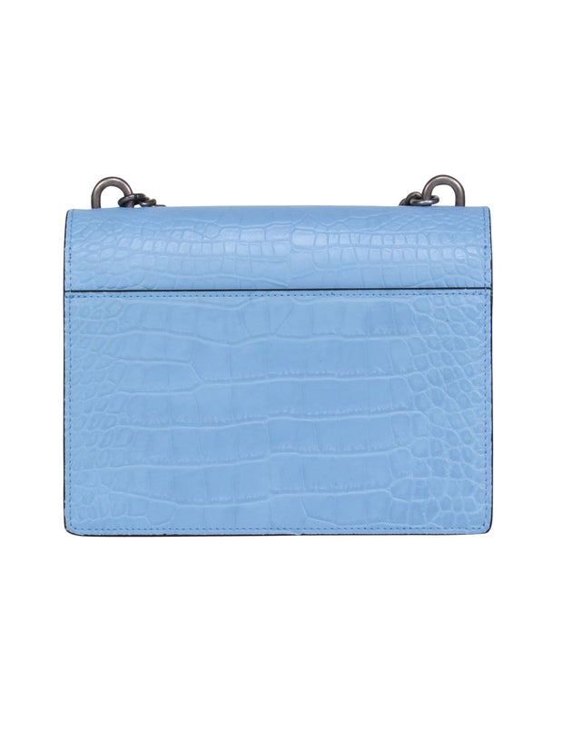 Current Boutique-Kurt Geiger – Light Blue Leather Crossbody Bag