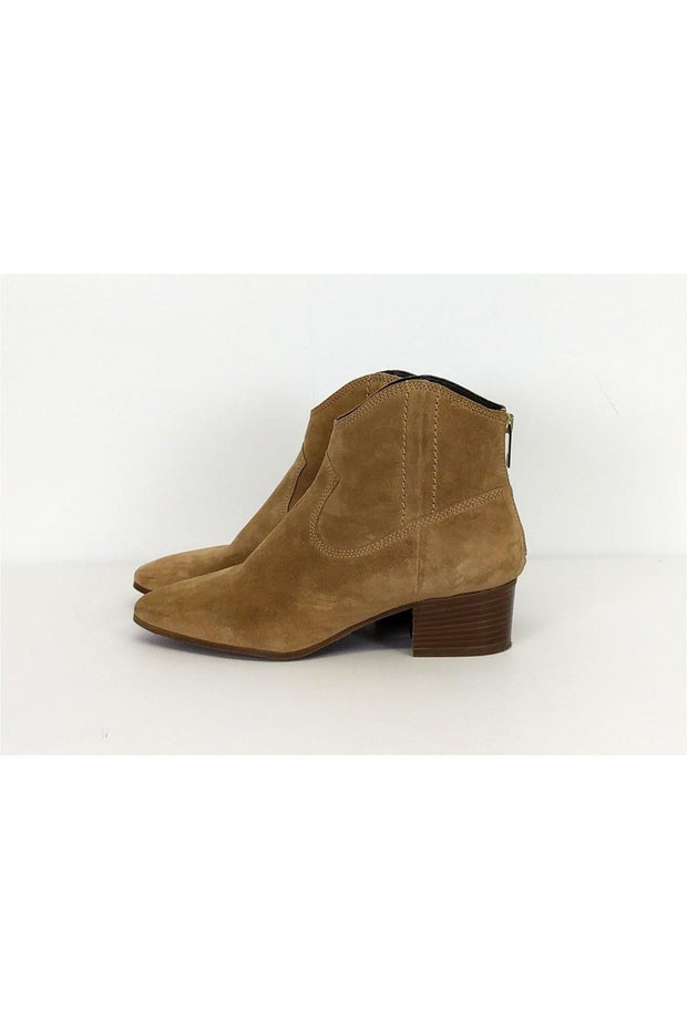 Current Boutique-L.K. Bennett - Tan Suede Booties Sz 8