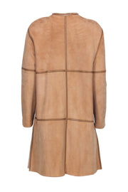 Current Boutique-Lafayette 148 - Tan Shearling Jacket Sz M