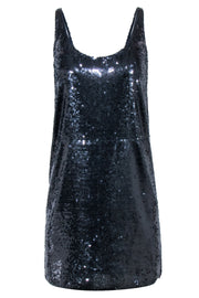 Current Boutique-Laundry – Blue Sequin Sleeveless Mini Dress Sz 4