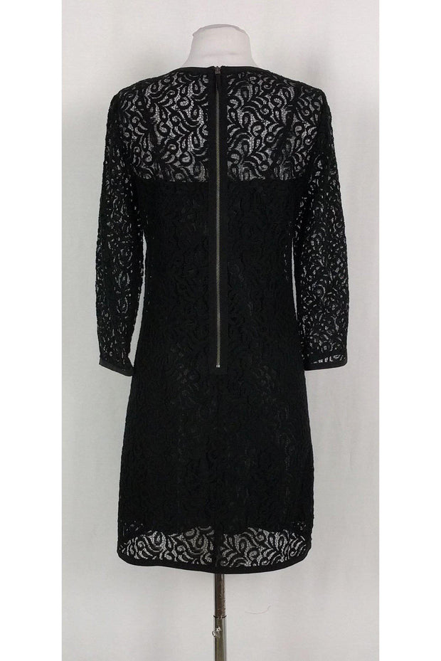 Current Boutique-Laundry by Shelli Segal - Black Lace Dress Sz 4