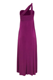 Current Boutique-Laundry by Shelli Segal - Purple One-Shoulder Gown w/ Twisted Strap Sz 4