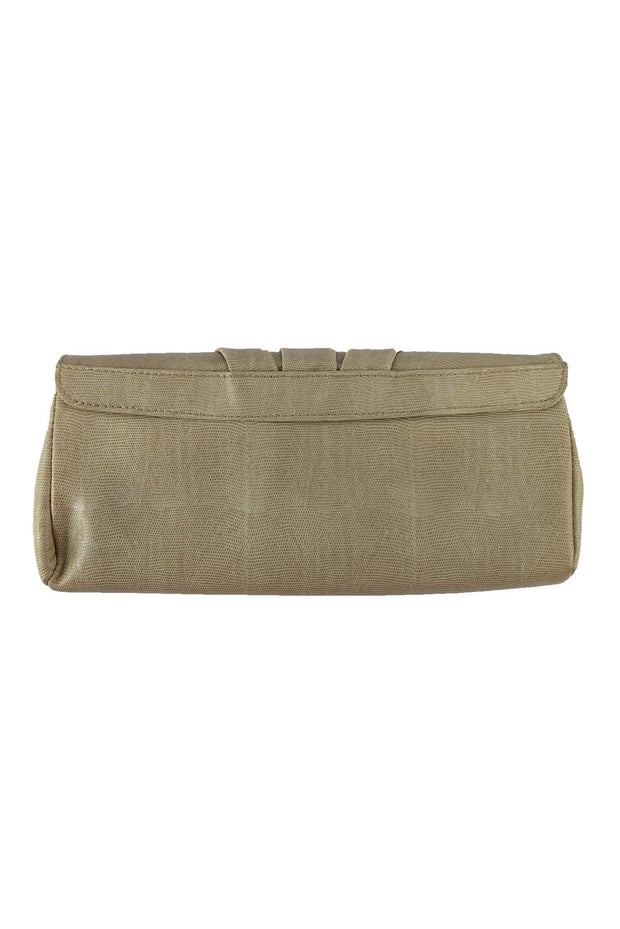 Current Boutique-Lauren Merkin - Beige Pleated Clutch