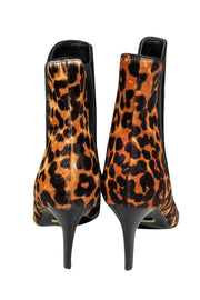 Current Boutique-Lauren Ralph Lauren - Leopard Calf Hair Heeled Booties Sz 8