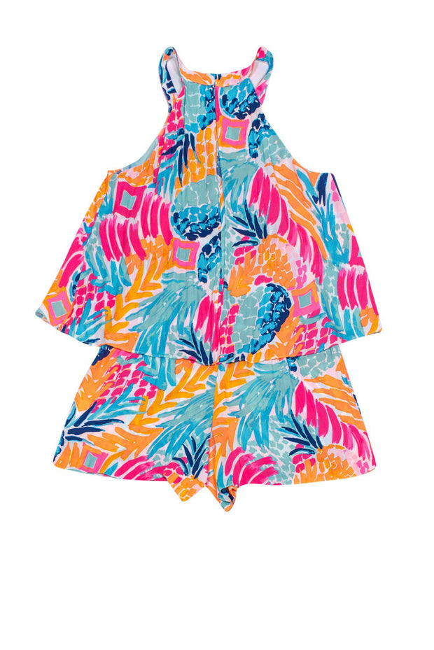 Current Boutique-Lilly Pulitzer - Bright Multicolored Romper Sz 2