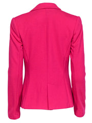 Current Boutique-Lilly Pulitzer - Magenta Ponte Single Button Blazer Sz S