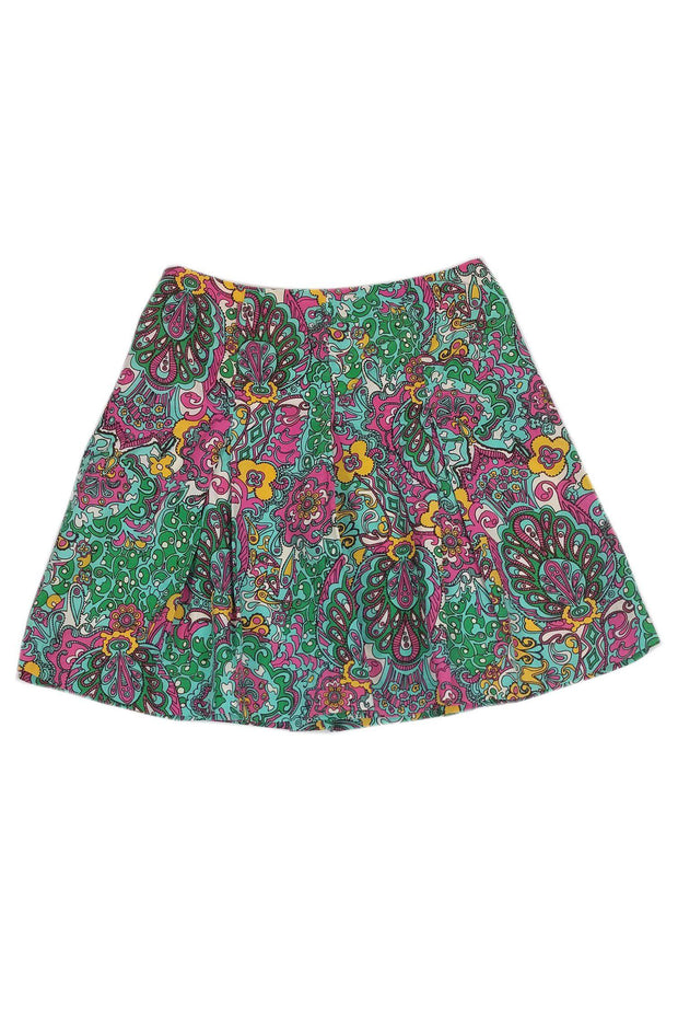 Current Boutique-Lilly Pulitzer - Paisley Print Flared Skirt Sz 6