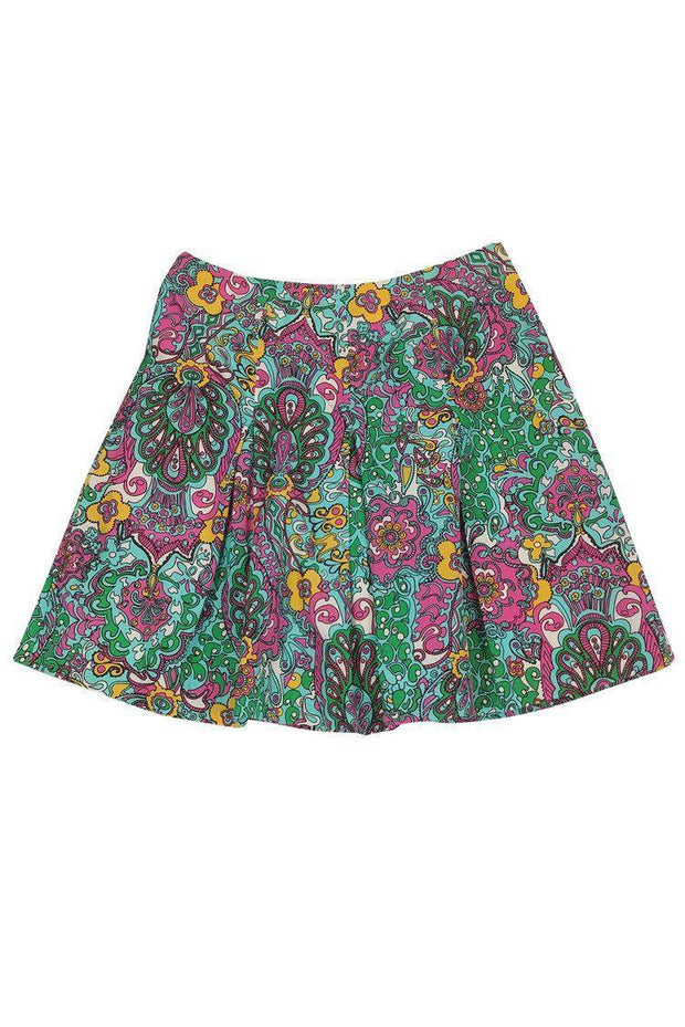 Current Boutique-Lilly Pulitzer - Paisley Print Flared Skirt Sz 6