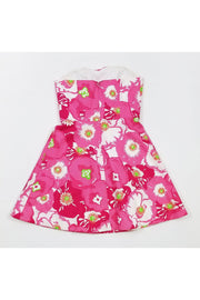Current Boutique-Lilly Pulitzer - Pink Floral Print Dress Sz 4