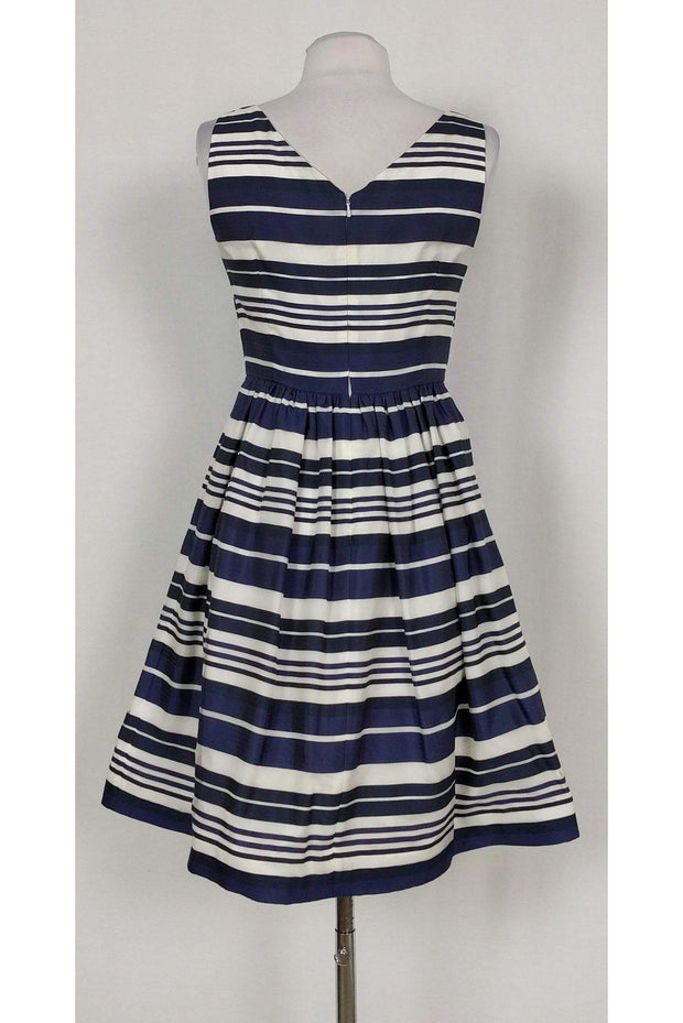 Current Boutique-Lilly Pulitzer - White & Navy Striped Dress Sz 2