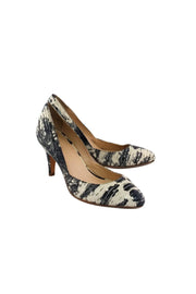 Current Boutique-Loeffler Randall - Black & White Print Pumps Sz 7