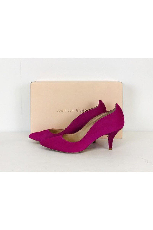 Current Boutique-Loeffler Randall - Pink Calf Hair Pumps Sz 7