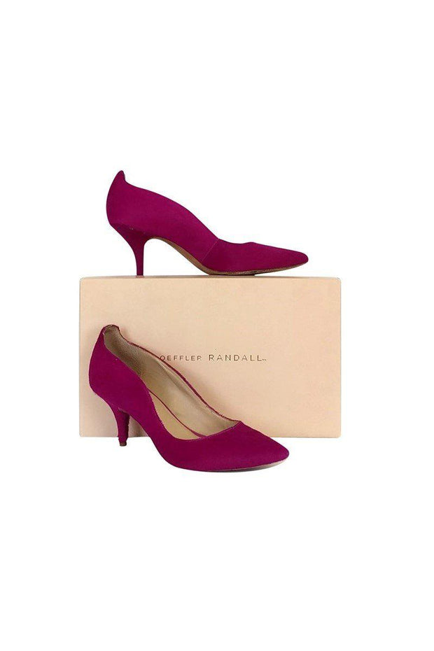 Current Boutique-Loeffler Randall - Pink Calf Hair Pumps Sz 7