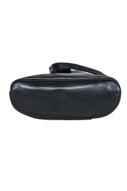 Current Boutique-Longchamp - Black Smooth Leather Zip-Around Purse