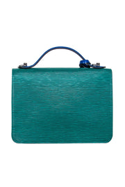 Current Boutique-Louis Vuitton - Blue, Green & Red Colorblock Epi Convertible Crossbody