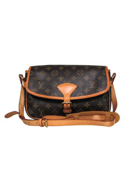 Current Boutique-Louis Vuitton - Brown & Tan Classic Monogram "Sologne" Crossbody Bag