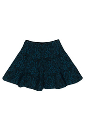 Current Boutique-Lovers + Friends - Teal Lace Miniskirt Sz S