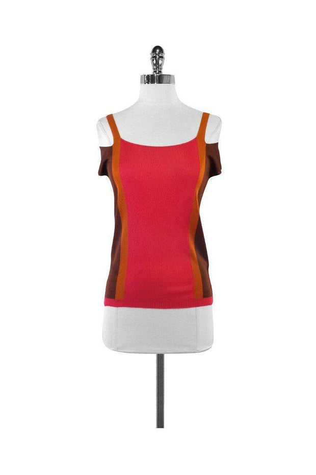 Current Boutique-M Missoni - Multicolor Colorblock Knit Top Sz 6