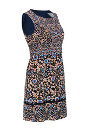 Current Boutique-Maeve - Navy Floral "Marin" A-Line Dress Sz 6