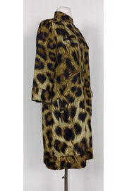 Current Boutique-Magaschoni - Animal Print Shift w/ Pockets Sz S